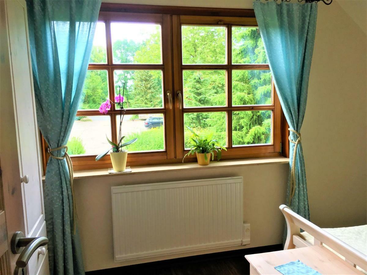 Appartamento Haus Am Wald Klingberg Esterno foto